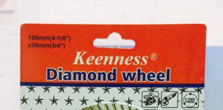 ใบตัดกระเบื้อง 1.2 มิล สีเหลือง